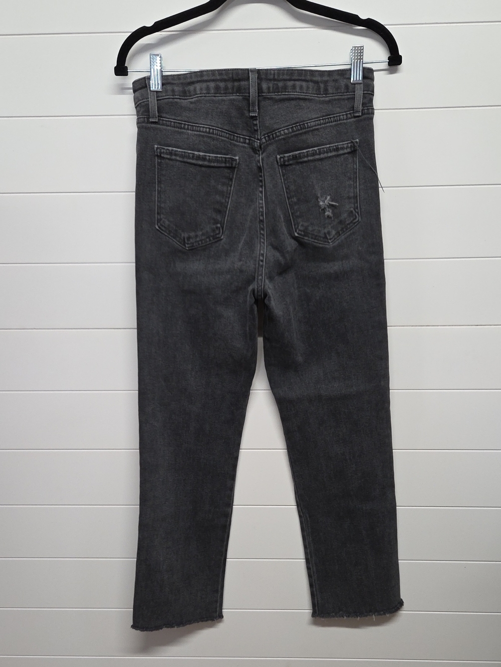 Just Black Denim Ankle Jeans Size 28 Raw Hem - Picture 4 of 4